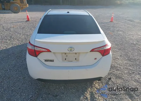 2014 Toyota Corolla S Premium z USA, uszkodzony, nr VIN 2T1BURHE7EC089872